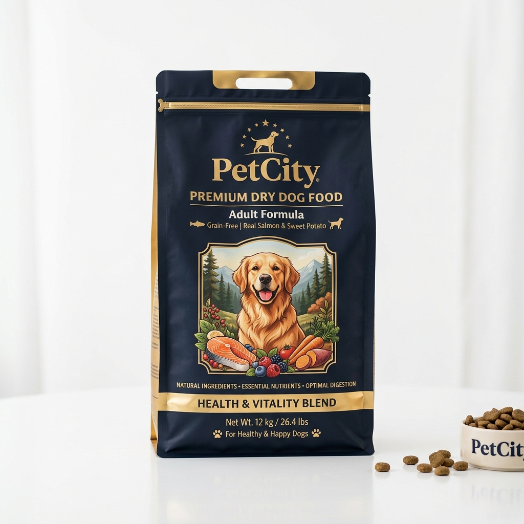 PetCity Premium Somonlu Köpek Maması 12 kg